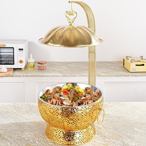 Luxus gold chafing dish - gold, buffet