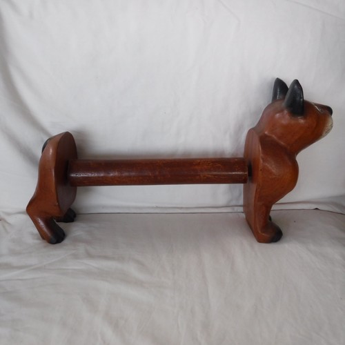 Katze küche rollenhalter holz - katze,